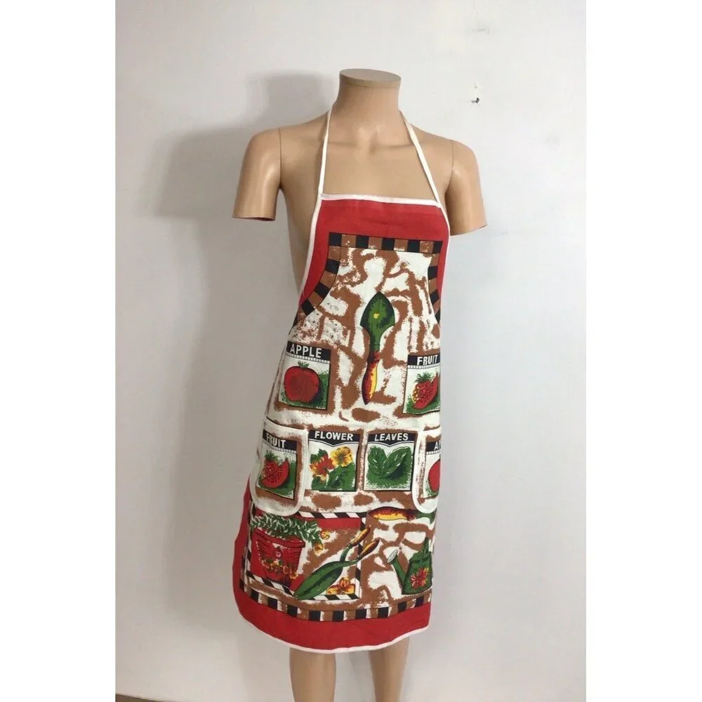 Vintage Retro Garden Apron